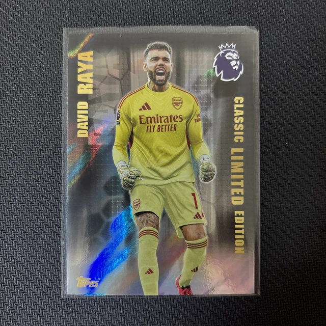 TOPPS 2026 PREMIER League 25 26 Football TCG David Raya Classic Limited 