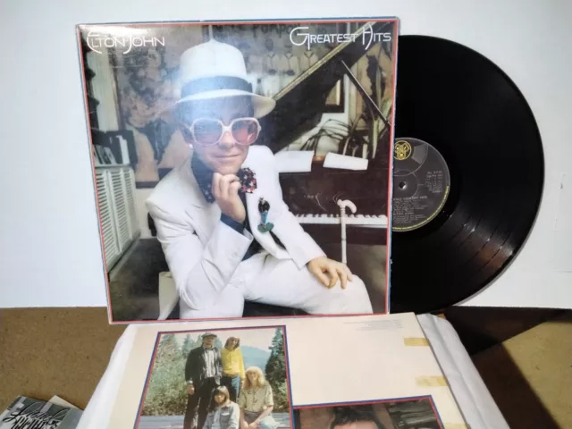 Elton John Greatest Hits 1973 Djlph 442 12" Vinyl Record