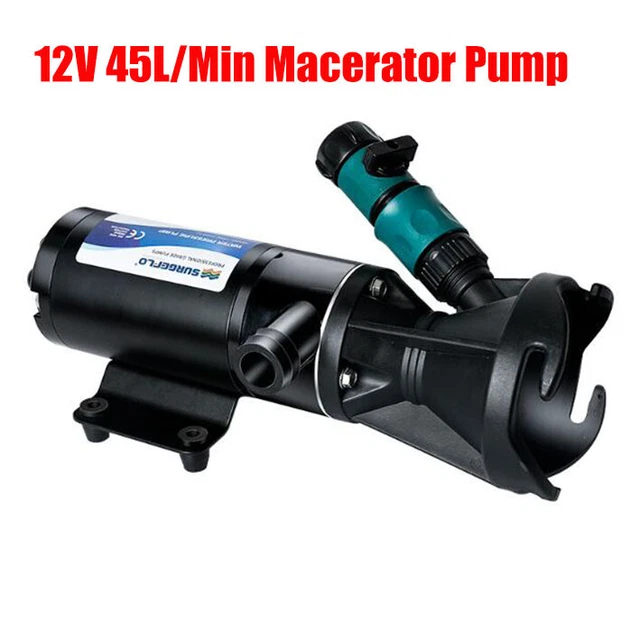 Portable 12V RV Macerator Pump for Waste Water Processing - Sewage Chopper Pump main image 0