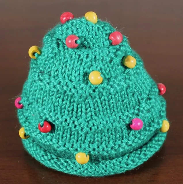 Baby's Beaded Christmas Beanie New without tags - Free Post!