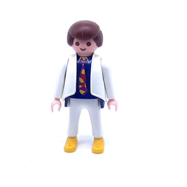 PLAYMOBIL * HOPITAL * Docteur Homme Chatain Costume Blanc Cravate 3980 EUR 4,00 - PicClick FR
