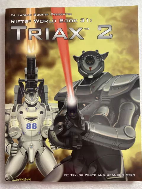 Rifts RPG World Book 31: Triax 2, Palladium Books by Kevin Siembieda