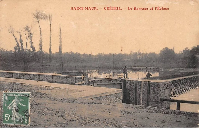 94 - SAINT MAUR - SAN67755 - Le Barrage et l'Ecluse