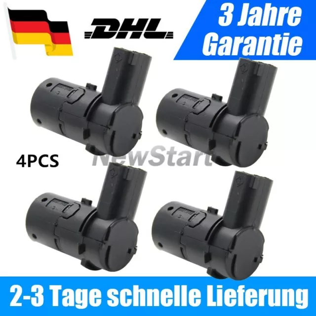 4stk PDC-SENSOR EINPARKHILFE GRUNDIERT Für BMW E39 E60 E61 E63 E64 3-Pin NS