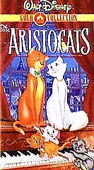 Walt Disney Gold Classic Collection The ARISTOCATS VHS Clamshell