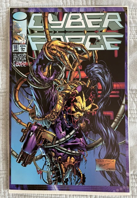 IMAGE COMICS CYBER FORCE VOLUME 2 #18 1996 NM (9.4) David Finch