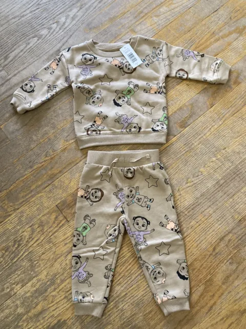 Cocomelon Boy’s/Girl’s 12 Months Jogger Set NWT!