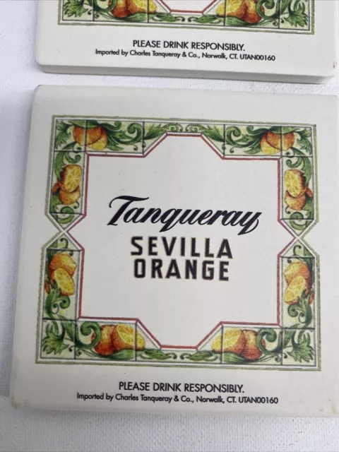 Tanqueray Sevilla Orange Gin Ceramic Coasters Box Of 12