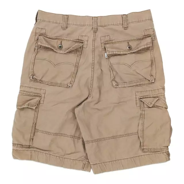 Levis Cargo Shorts - 38W 11L Beige Cotton