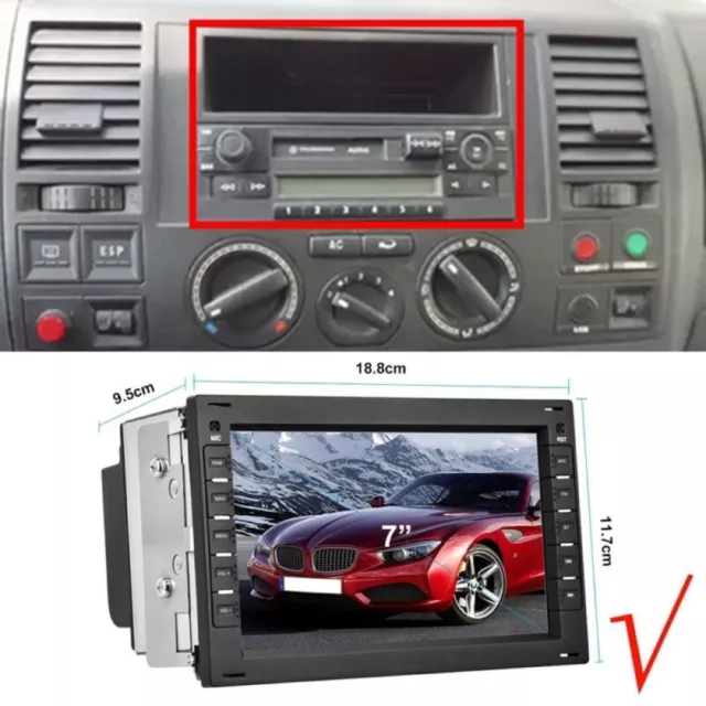 Radio de coche DAB+ Android 13 GPS NAVI para VW Golf5 6 Touran Polo Tiguan Passat T5 3