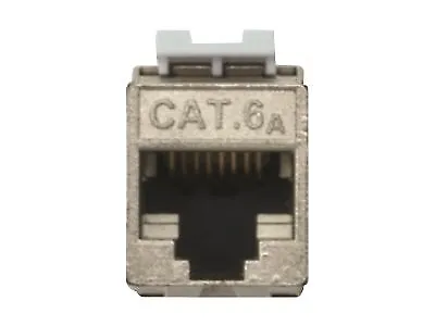 DIGITUS Modulo Keystone CAT 6A schermato con supporto dei cavi DN-93617