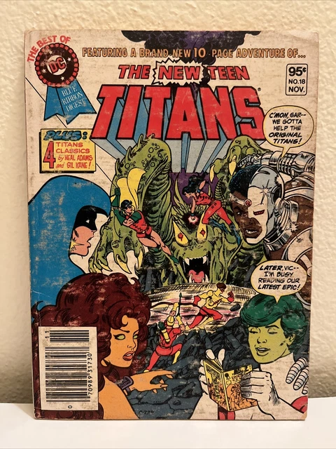 The New Teen Titans #18 - 1981 DC Blue Ribbon Digest Mini Comic