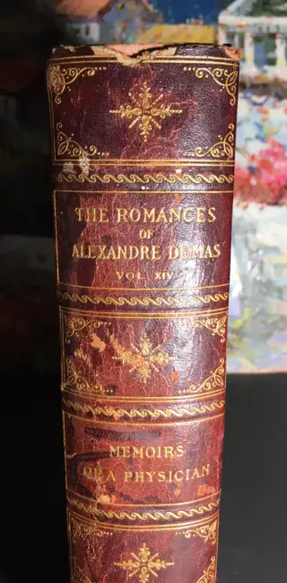 Alexandre Dumas The Romances Memorias de un Médico Edición Cambridge Vol XIV HC