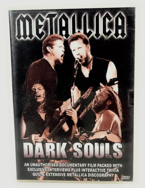 Metallica Dark Souls (DVD, 2003) Rokumentary Biography All Regions