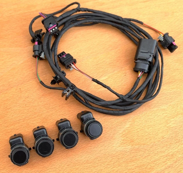 AUDI A4 B9 Parking Sensor Wiring Loom + Sensors Front Bumper (20162023