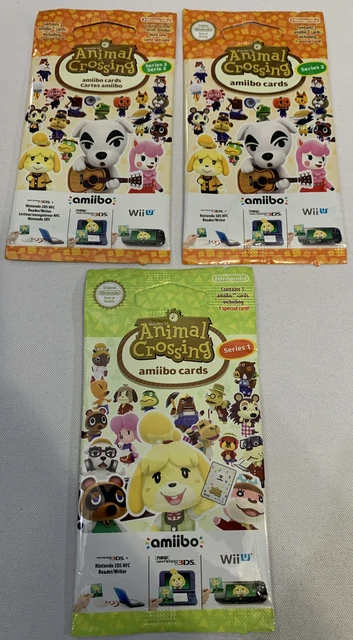 animal crossing amiibo cards booster box Series 1 Full (18 Packs) (6 Cards Per Pack/108 Cards) : Video Games Unleash your inner gamer with our curated collection spanning generations RARE Animal Crossing Collectors Album