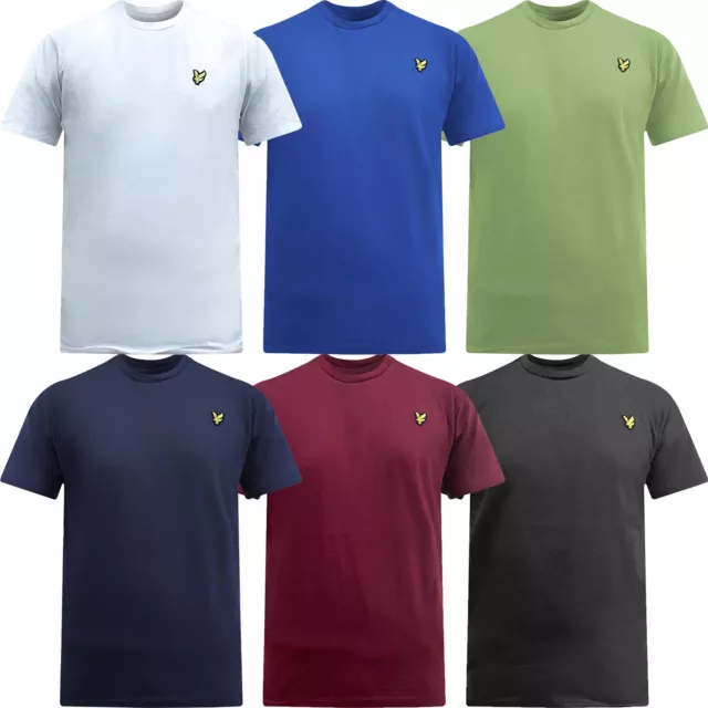 Mens Plain Ex-Brand T-Shirt Short Sleeve Shirt Crew Neck Casual Top Tee S-XXL