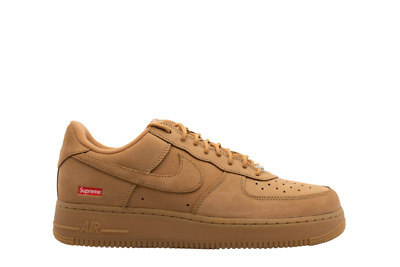 DS Men Size 11 - Nike Air Force 1 Low SP x Supreme Wheat 2021 - DN1555-200
