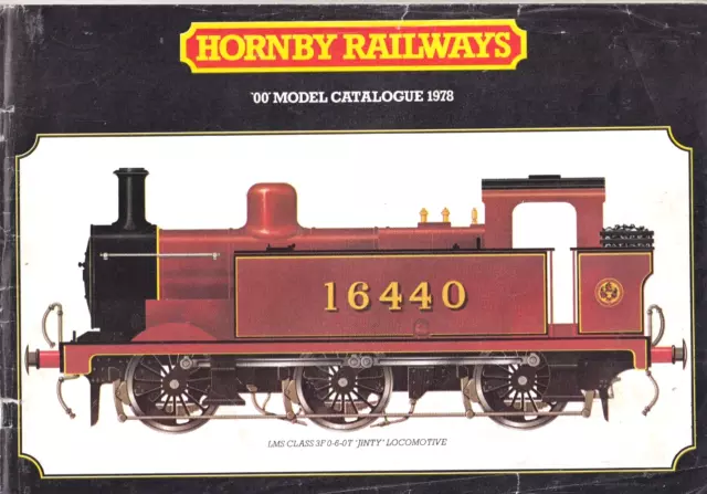 HORNBY 'OO' CATALOGUE 1978 (with prices sheet)