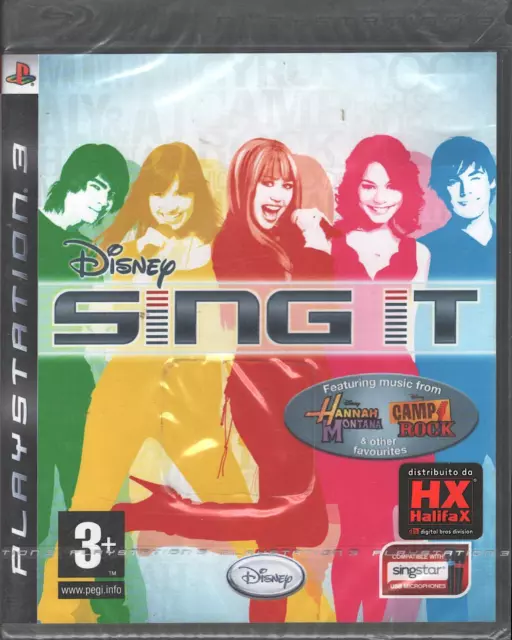 Disney Sing It! Camp Rock Hannah Montanta - Videogioco PS3 - Versione Multili...