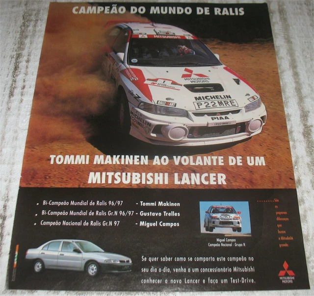 Affiche Rallye WRC 2012 – Mitsubishi Lancer Karlsson Deutschland