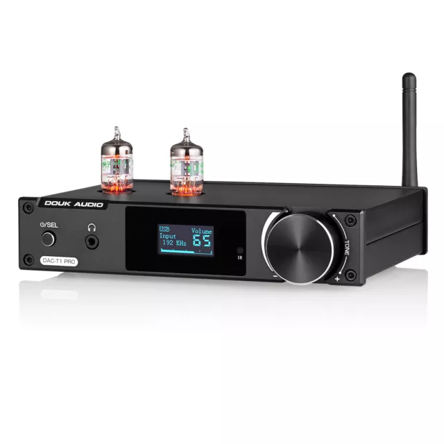 Préampli à lampes HiFi récepteur Bluetooth Convertisseur USB DAC audio preamp