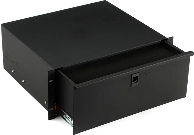 Gator GRW-DRWDF4 4U Standard Rack Drawer with Diced Foam Insert Bundle