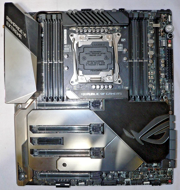 ASUS ROG RAMPAGE VI Extreme Encore + Intel i9-10980XE | LGA