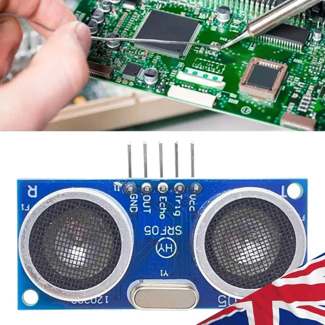 HC-SR04/HY-SRF05 5PIN ULTRASONIC Distance Sensor Distance Sensor Fit ...