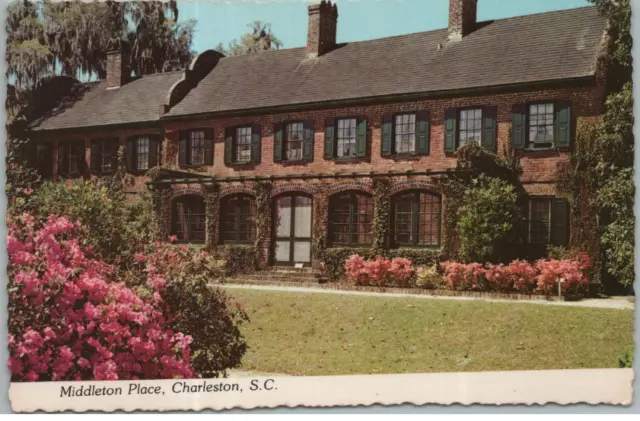Vintage Postcard Middleton Place House Charleston South Carolina