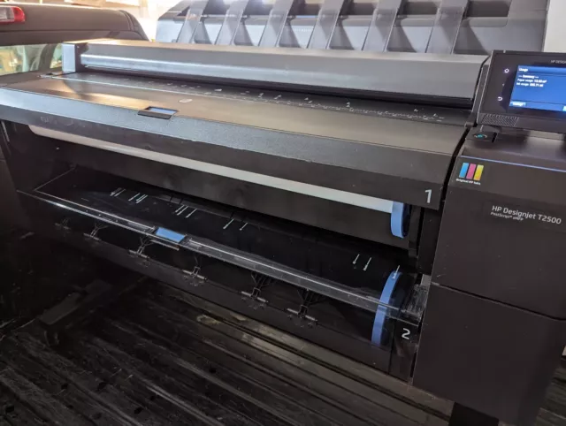 HP DesignJet T2500 36in, New/Used, color, plotter/printer