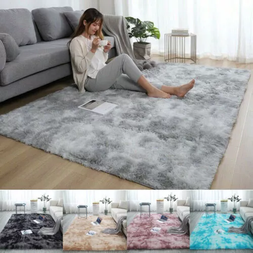 Soft Flauschige Teppich Langflor Hochflor Shaggy Flokati Fußmatte Läufer Weich