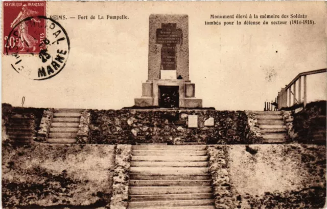 CPA AK Militaire - Reims - Fort de La Pompelle - Monument (697591)
