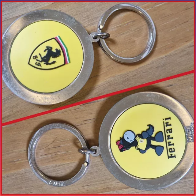 Ferrari Nici Sports Yellow Keyring