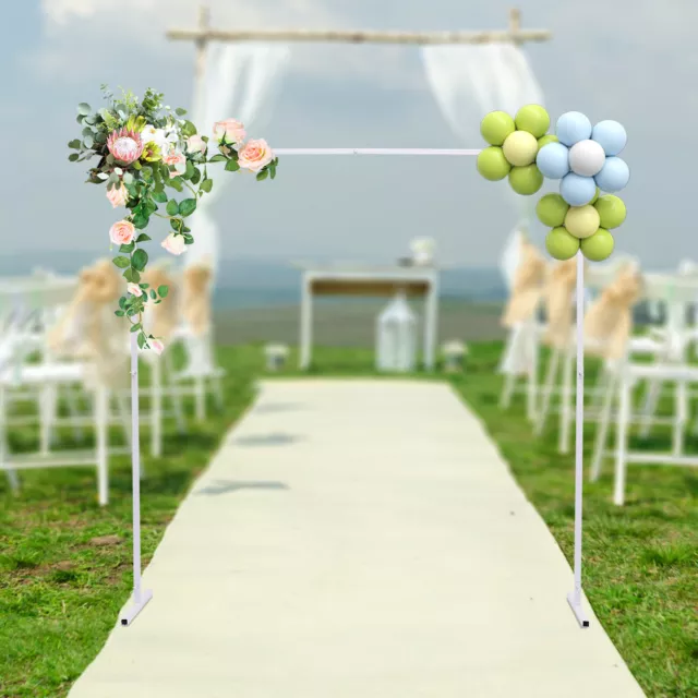 2.2M Boda Arco Metal Marco Elegancia Fondo Decorativo Estante para Flores