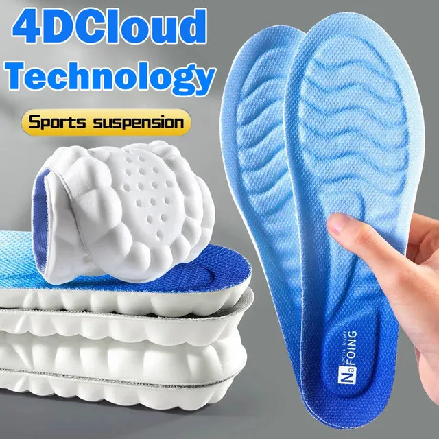 4D Arch Insoles Orthopedic Sports Insoles Feet Pad Running Shoes for Men Women 3