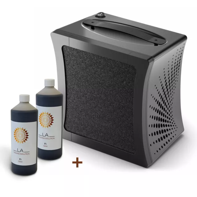 Ventilador/sistema extractor de bronceado en aerosol 'Tan Wave' más 2 litros GRATIS LA bronceado - ¡WOW!¡!