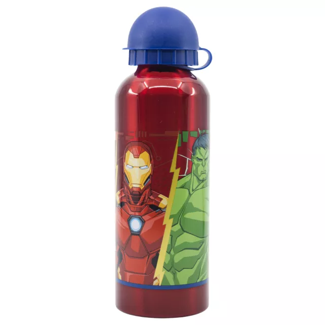 Bottiglia In Alluminio Per Bambini Da 530 Ml Avengers