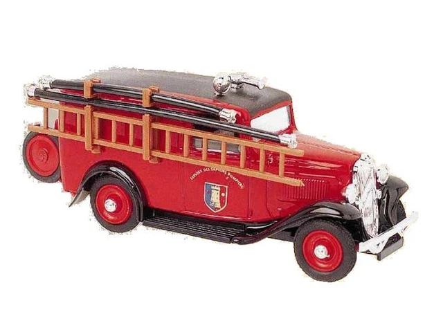 Citroën camionnette 500 Kg 1934 Pompiers ELIGOR