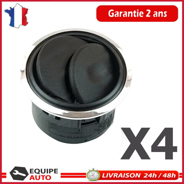 Grille De Ventilation (prise D'air) Pour Dacia Logan, Sandero, Duster, Lodgy, Dokker - Réf. PARTSLINE SC58166 - Chrome