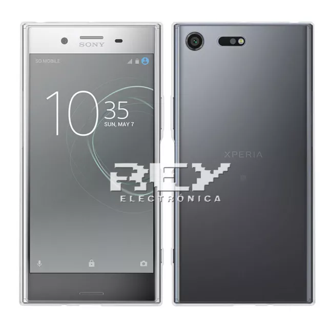 Funda Silicona para SONY XPERIA XZ PREMIUM Carcasa SemiTransparente s485