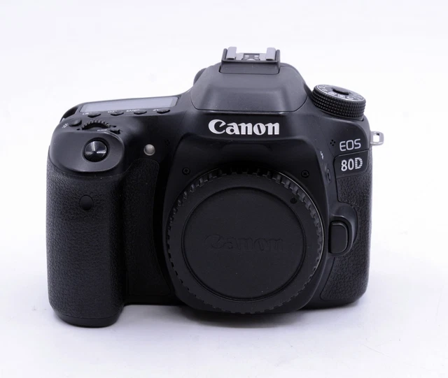 Canon Eos 80D 24.2 Mp Digital Camera Body Shutter Count 10,750