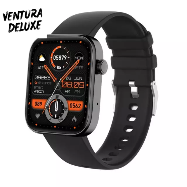 Smart Watch Men and Womens - Touchscreen, Bluetooth, Health Monitoring and more