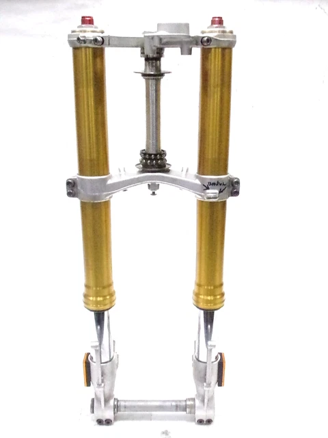 09 10 11 12 13 14 BMW S1000RR S-1000RR OEM front forks suspension set straight 09 10 11 12 13 14 BMW S1000RR S-1000RR OEM front forks suspension set straight