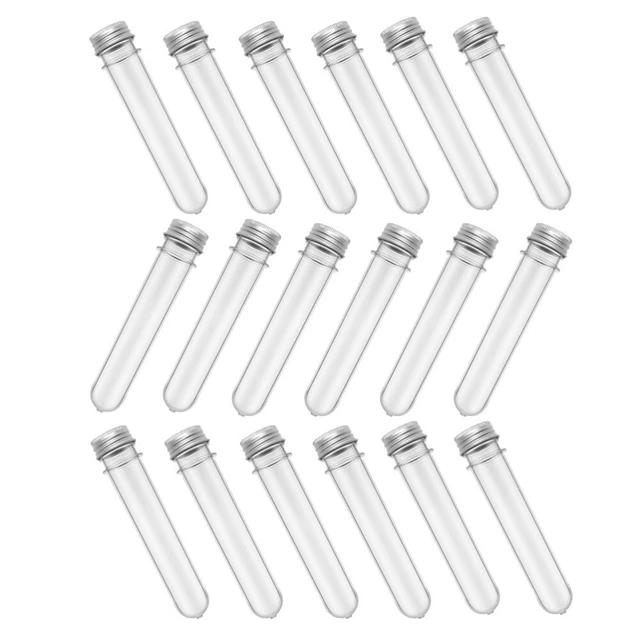 50 Pcs Flacone Per Provette Animale Domestico Della Bottiglia Scientifiche