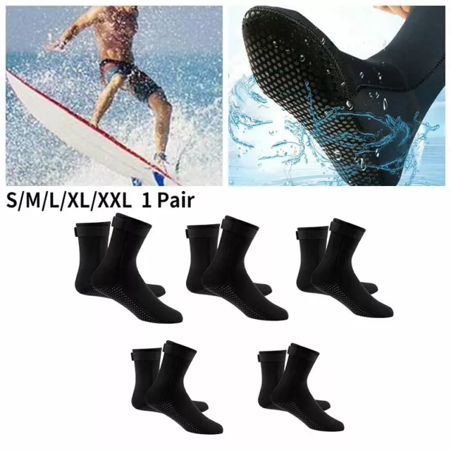 Wetsuit Snorkeling Boots Warm Diving Surfing 3mm Neoprene Swim Watersport Socks