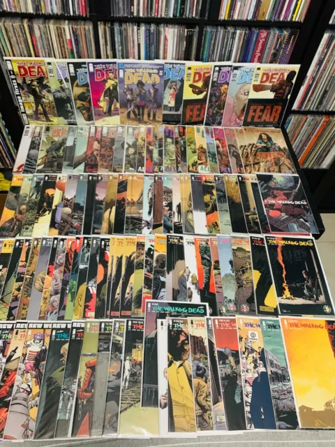 Image Comics The Walking Dead Comic Book Lot 107-193 FULL RUN +19, VARIANTS