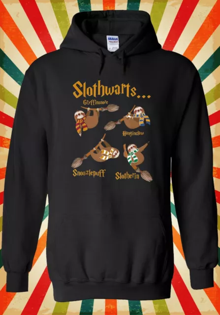 Slothwarts Harry Potter Hogwarts Fun Men Women Unisex Top Hoodie Sweatshirt 2880