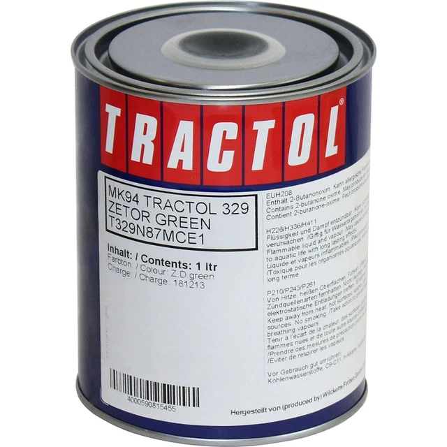 Tractol vernice 1L Zetor verde