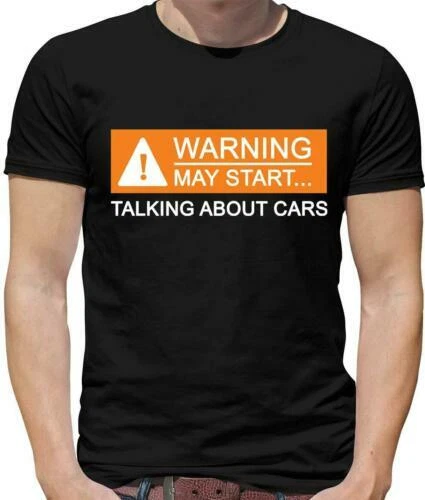 Warning Maggio Start Talking Auto T-Shirt - Proprietario - Meccanico - Tecnico